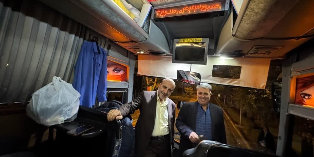 اعزام دانشجویان زائر اولی به سفر مشهد مقدس توسط خیریه دانشجویی سابقون