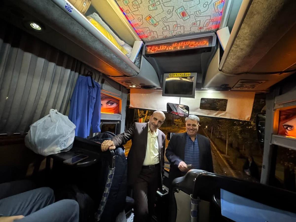 اعزام دانشجویان زائر اولی به سفر مشهد مقدس توسط خیریه دانشجویی سابقون